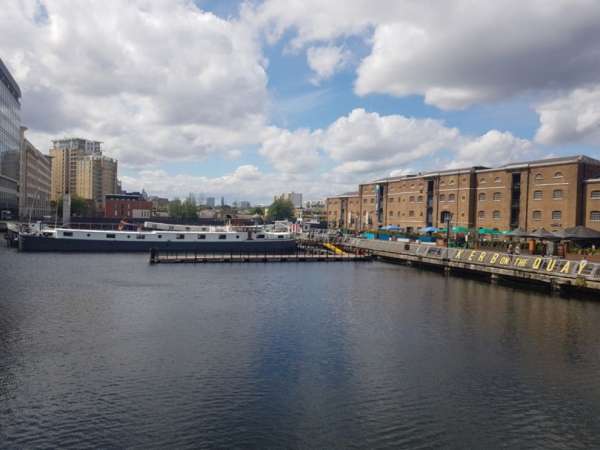Docks in Canary Wharf