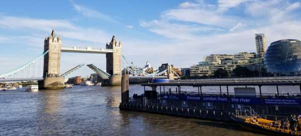 Itinerář k prohlídce Londýna a okolí