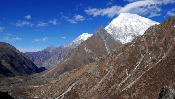 Vista do Vale Langtang