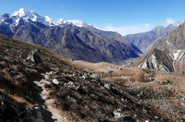 Vista de los recintos de los pastores