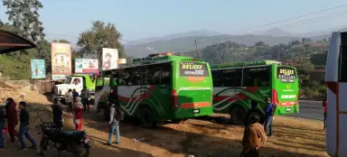 Mit dem Bus von Kathmandu nach Syabru Besi