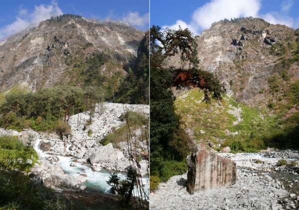 Views of Langtang Kholu