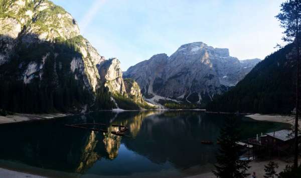 Vista de todo el lago