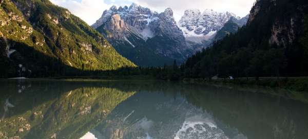 Lago di Landro: Tempo e temporada