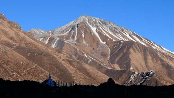 View of Tserko Ri