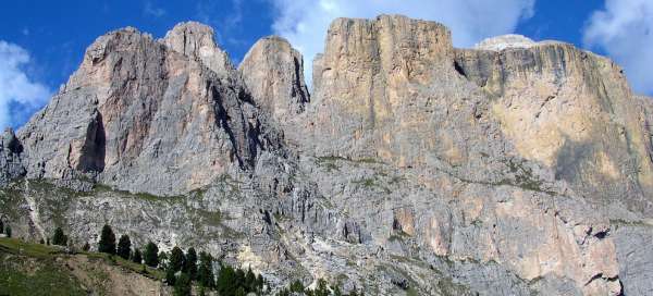 The most beautiful places of the Dolomites
