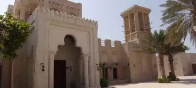 De oude wijk Shindagha