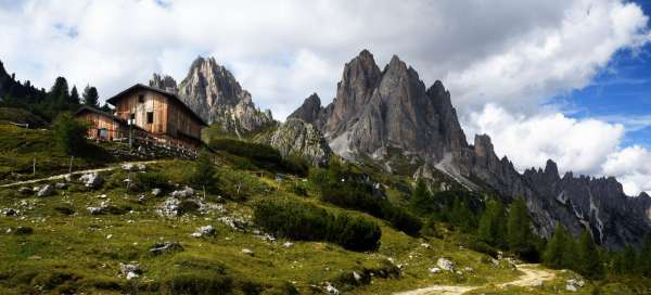Cammino della Dolomiti: Weather and season