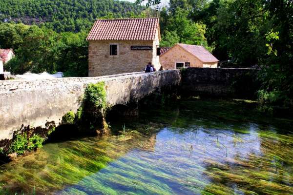 Molino y planta de energía