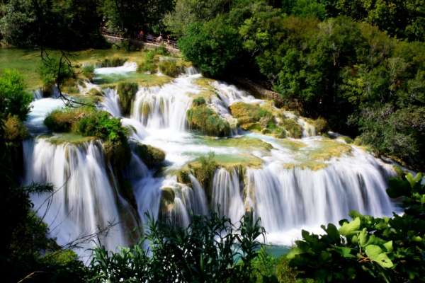 The first complete waterfalls