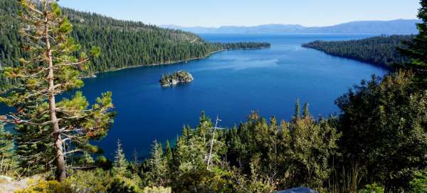 Zátoka Emerald Bay: Ubytování