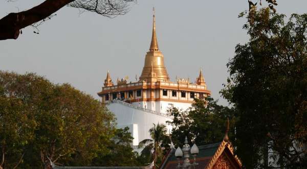 View of Wat Saket