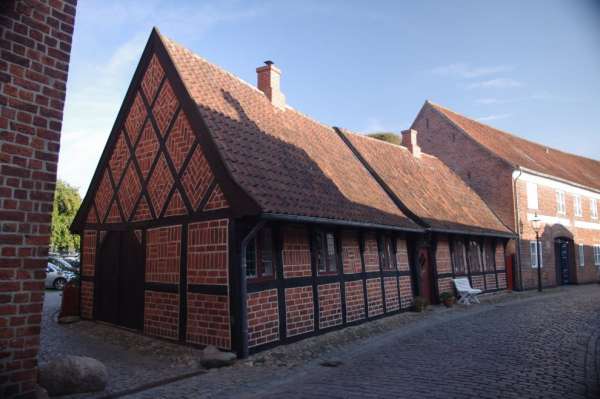 Half-timbered houses