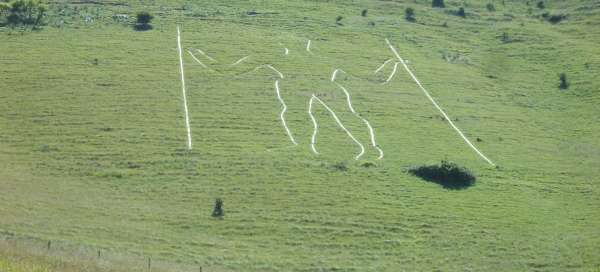 Long Man of Wilmington: Počasí a sezóna