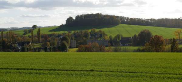 Spaziergang Mladějov - Minen den Hügel hinauf: Unterkünfte