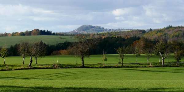 Blick auf Vyskeř