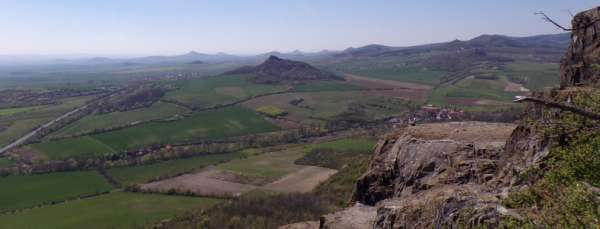 View from Košťál