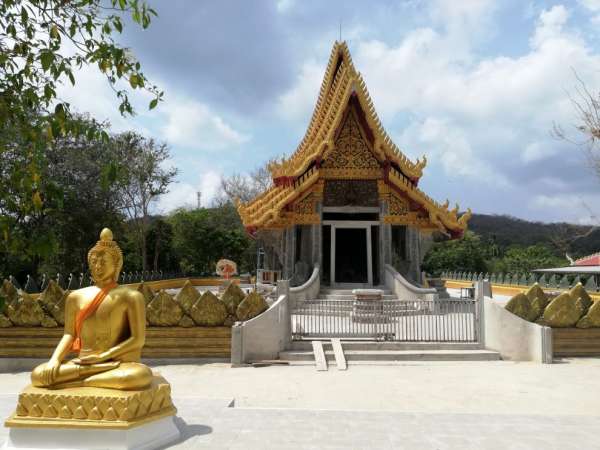 Temple under construction