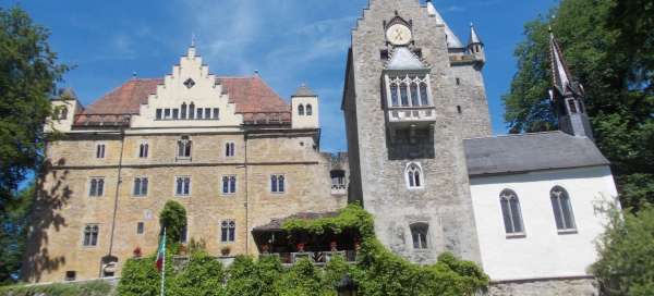 Schloss Egg: Wetter und Jahreszeit