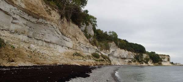 Útesy Stevns Klint: Počasí a sezóna