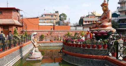 Un recorrido por el distrito budista de Katmandú