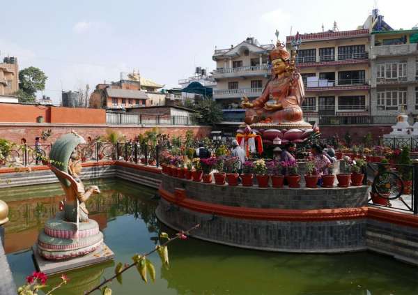 Parque da Paz em Katmandu