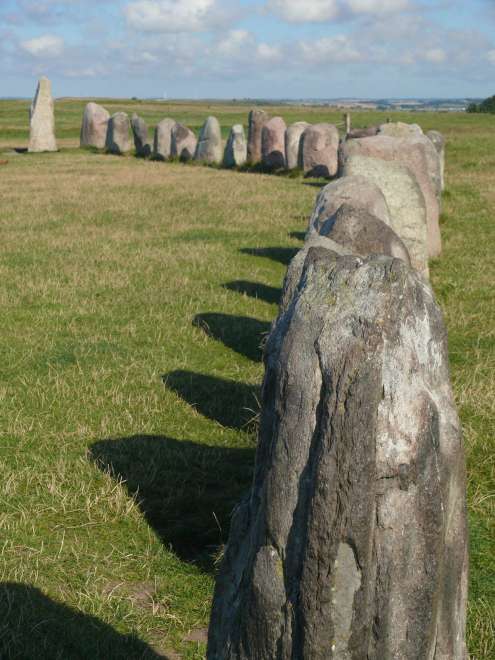 Several-ton boulders