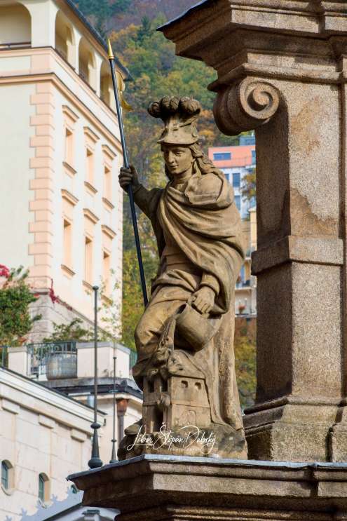 Columna de la peste en Karlovy Vary