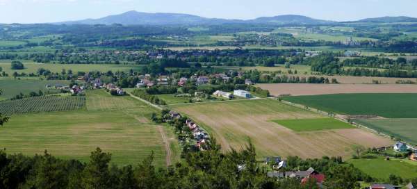 Hike Všeň - Kozlov - Kacanovy and back: Accommodations