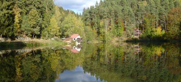 Dolský rybník: Počasí a sezóna