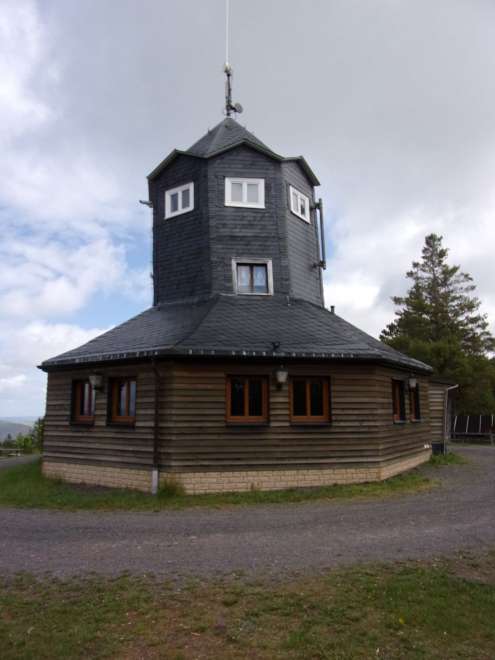 Torre de vigilancia en Meuselbacher Kuppe
