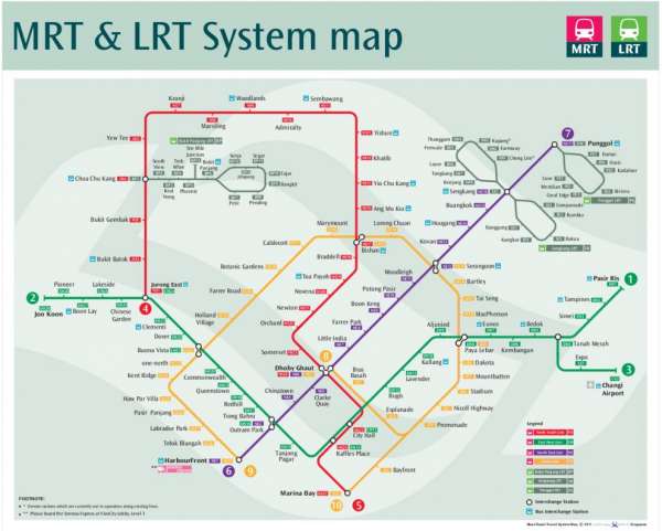 Mapa linii metra