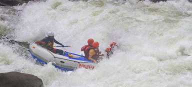 Victoria Falls - rafting no Zambeze