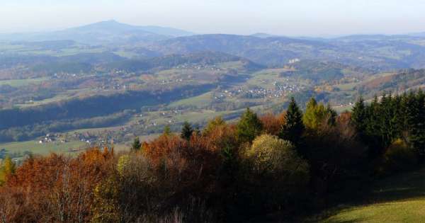 View of Maloskalsko and Ještěd