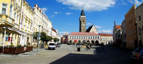 Rond Slavonice: Accommodaties