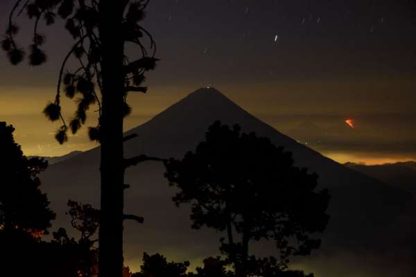 Vista dal vulcano Acatenango