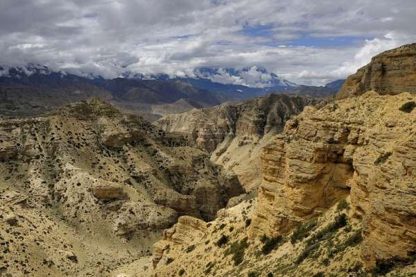 Paesaggio del canyon