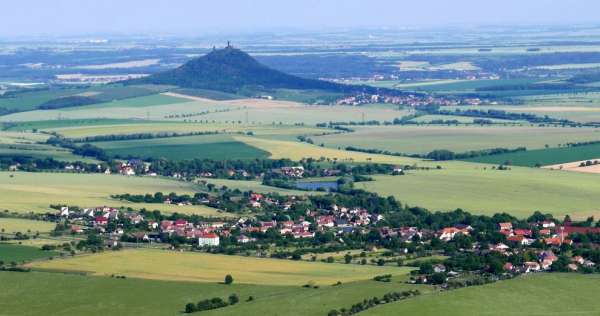 Výhled na Hazmburk