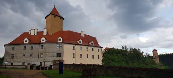 Staatsschloss Veveříř: Wetter und Jahreszeit