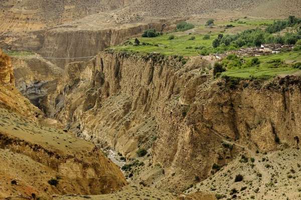 Canyon of Ghyakar Khola