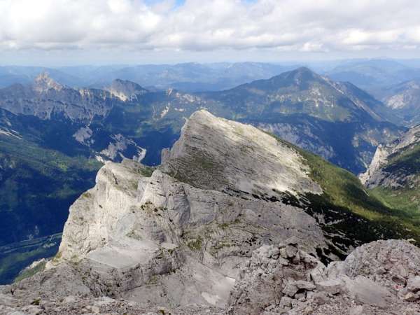 View from Hochtor on the Planspitze