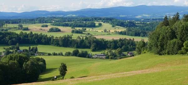 Ascent to Kozinec: Weather and season