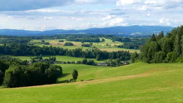 Bela vista das Montanhas Gigantes