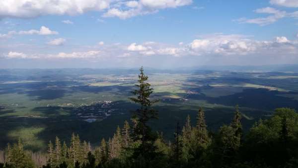 Krásne výhľady z Tatranskej magistrály
