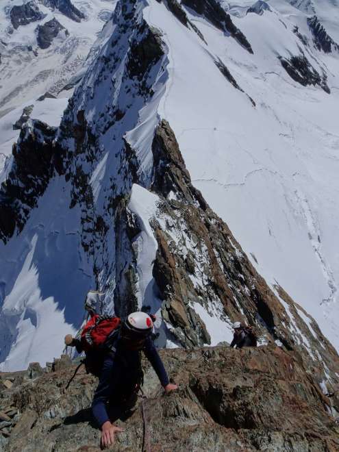 Czwarty szczyt - Breithorn Zentral