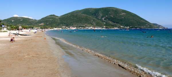 Vasiliki-strand: Accommodaties