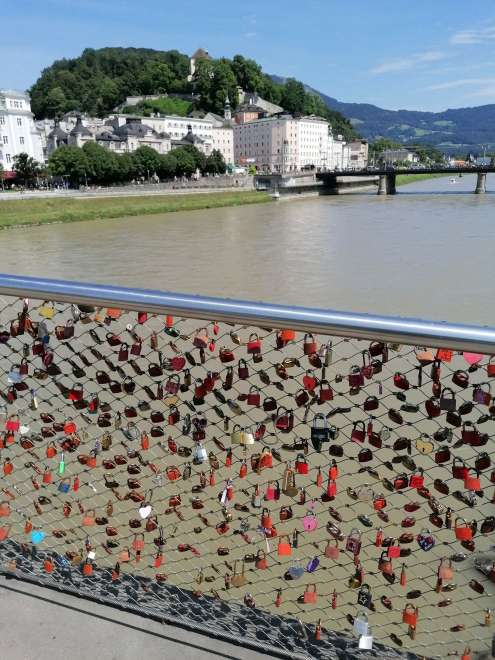 Markartsteg - Love Locks Bridge Salzburg