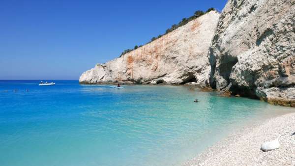 Parte settentrionale della spiaggia