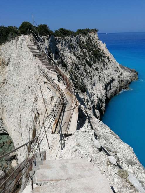 Slávna vyhliadka na Porto Katsiki