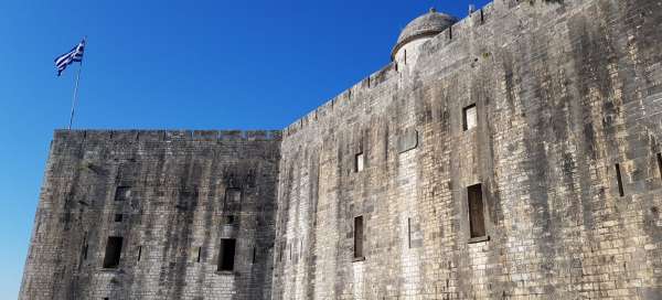 Nieuw fort in Karkyra